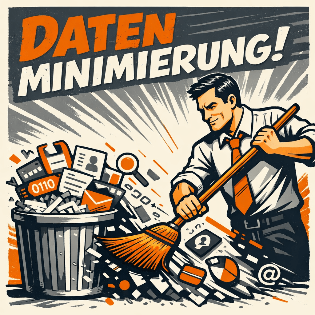 Datenminimierung durch aufräumen