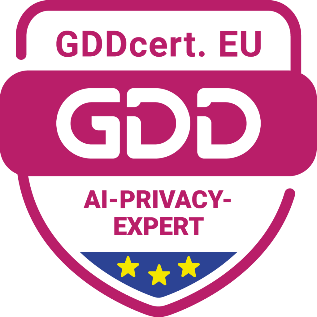 GDD-Zertifikat AI-Privacy-Expert